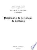 Diccionario de personajes de Calderón