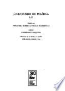 Diccionario de política