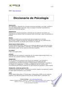 DICCIONARIO DE PSICOLOGIA