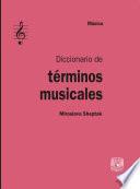Diccionario de términos musicales