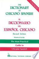 Diccionario Del Español Chicano