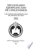 Diccionario ejemplificado de chilenismos y de otros usos diferenciales del español de Chile