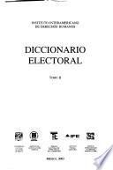 Diccionario electoral