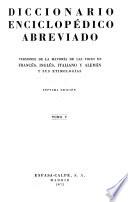 Diccionario enciclopédico abreviado