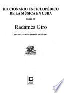 Diccionario enciclopédico de la música en Cuba