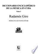 Diccionario enciclopédico de la música en Cuba
