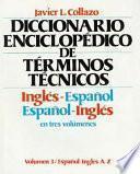 Diccionario Enciclopédico de Términos Técnicos, Inglés-español, Español-inglés