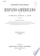 Diccionario enciclopédico hispano-americano de literatura, ciencias y artes