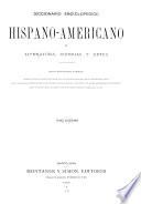 Diccionario enciclopedico hispano-americano de literatura, ciencias y artes