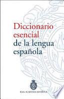 Diccionario esencial de la lengua española
