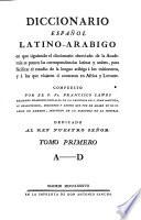 Diccionario Español Latino-Arabico