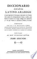 Diccionario Español Latino-Arabico