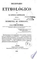 Diccionario Etimológico de la Lengua Castellana