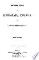 Diccionario general de bibliografía española