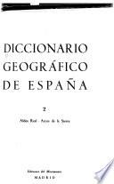 Diccionario geográfico de España