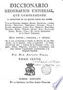 Diccionario geográfico universal...