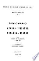 Diccionario guarao-español, español-guarao