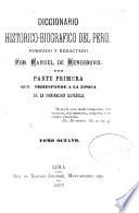 Diccionario historico-biografico del Peru