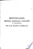 Diccionario historico, cronologico, geografico y universal de la Santa Biblia, 3