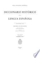 Diccionario histórico de la lengua española