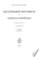 Diccionario histórico de la lengua española