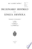 Diccionario histórico de la lengua española