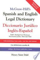 Diccionario Jurídico Inglés-español