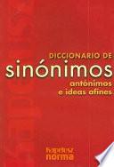 Diccionario Kapelusz de sinónimos, antónimos e ideas afines
