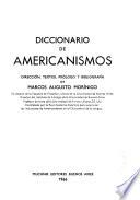 Diccionario manual de americanismos