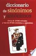 Diccionario mini de sinónimos y antónimos