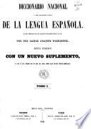 Diccionario nacional (...) de la lengua española