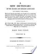 Diccionario nuevo de las dos lenguas española e inglesa