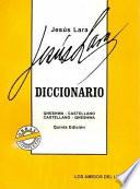 Diccionario qheshwa-castellano, castellano-qheshwa