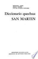 Diccionario quechua, San Martín