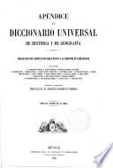 Diccionario universal de historia y de geografia ...