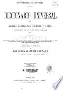 Diccionario universal de la lengua castellana
