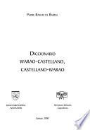 Diccionario warao-castellano, castellano-warao