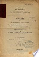 Dictamen de D. Gerónimo Faraudo á la Comisión Oficial encargada de examinar el método curativo de tartamudez