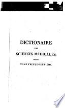 Dictionaire des sciences médicales