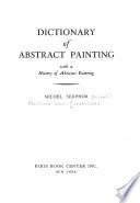 Dictionary of Abstract Painting