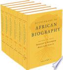 Dictionary of African Biography