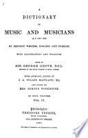 Dictionary of Music and Musicians