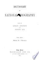 Dictionary of National Biography