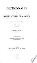 Dictionnaire de marine à voile et à vapeur