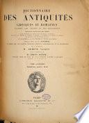 Dictionnaire des antiquités grecques et romaines