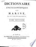 Dictionnaire Encyclopedique de Marine