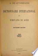 Dictionnaire international des écrivains du jour