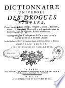 Dictionnaire universel des drogues simples...