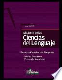 Didáctica de las Ciencias del Lenguaje