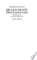 Die Geschichte Don Giovannis